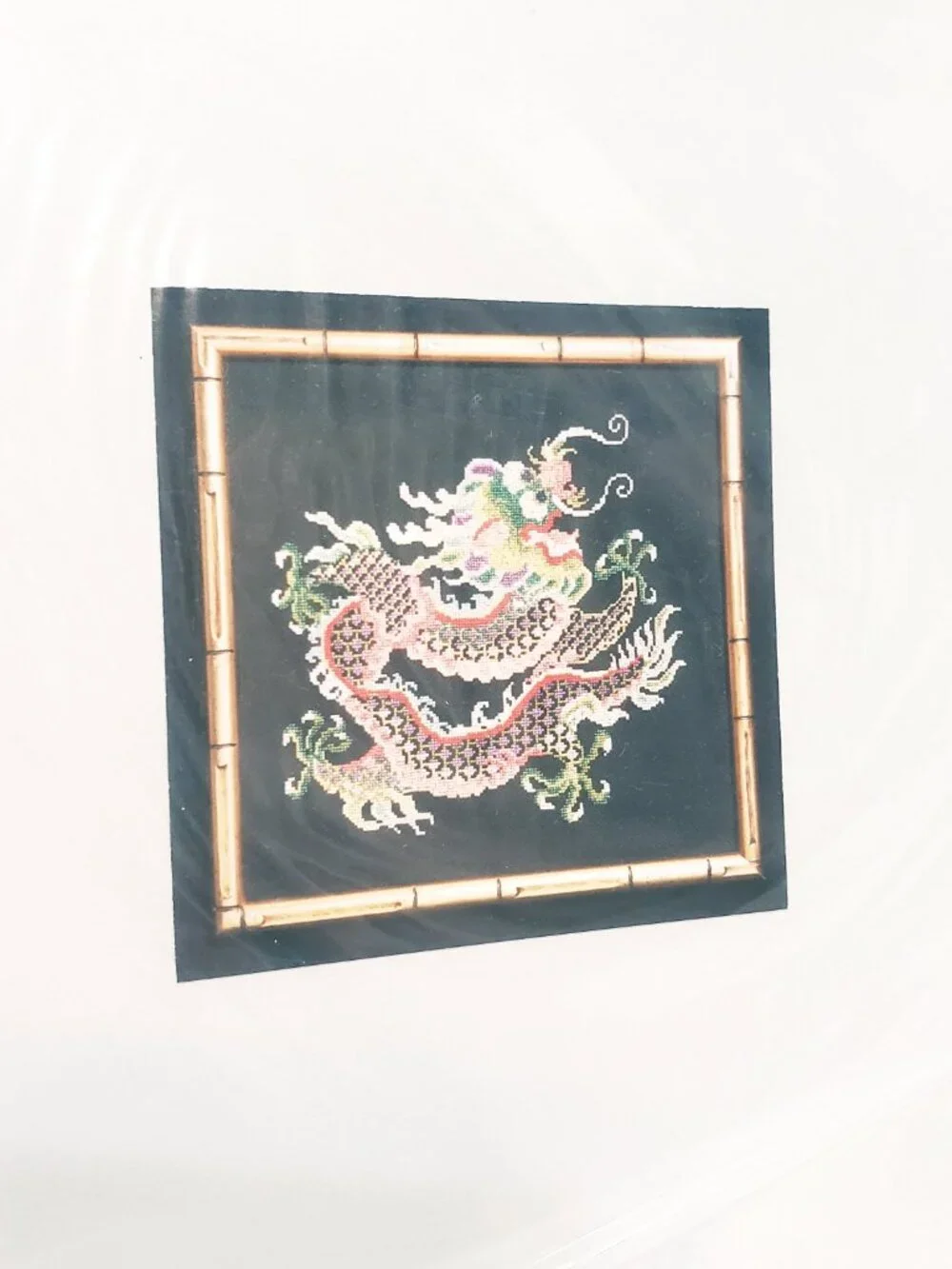 The Oriental Royal Dragon Cross Stitch Pattern Vermillion Stitchery 1996